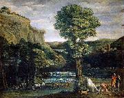 Domenico Zampieri, Landscape with Hercules and Achelous,